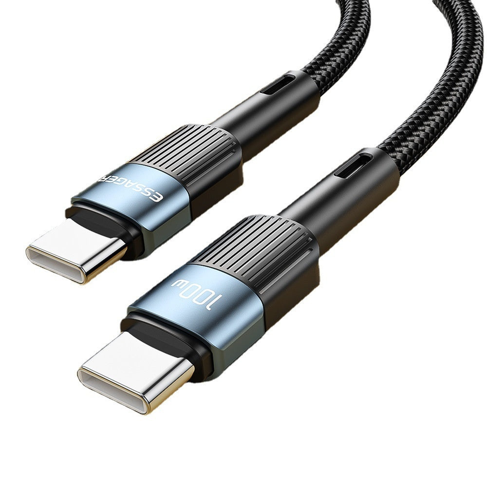 Experience the Power of 100W5A Fast Charging Data Cable